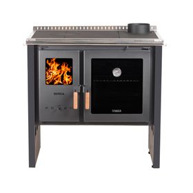Cocina a leña Hestia 90 charcoal