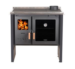 Cocina a leña Hestia 90 charcoal