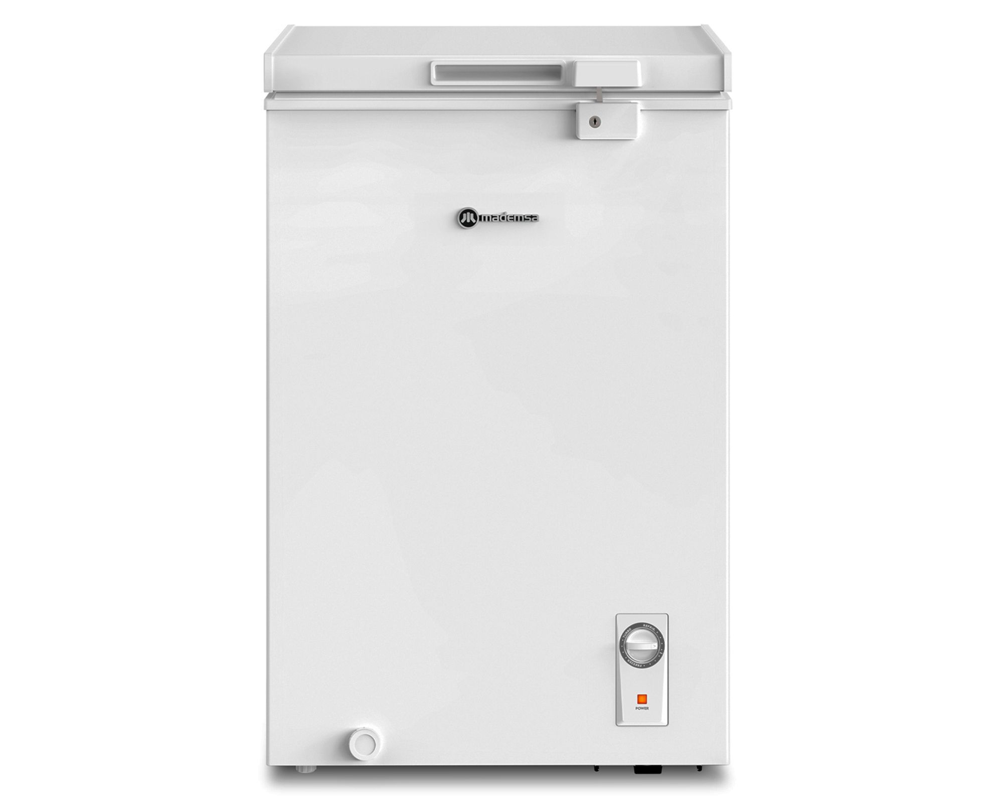 Mademsa Freezer dual horizontal 99 litros M100D blanco