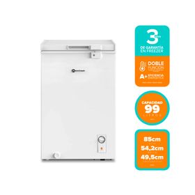 Freezer dual horizontal 99 litros M100D blanco