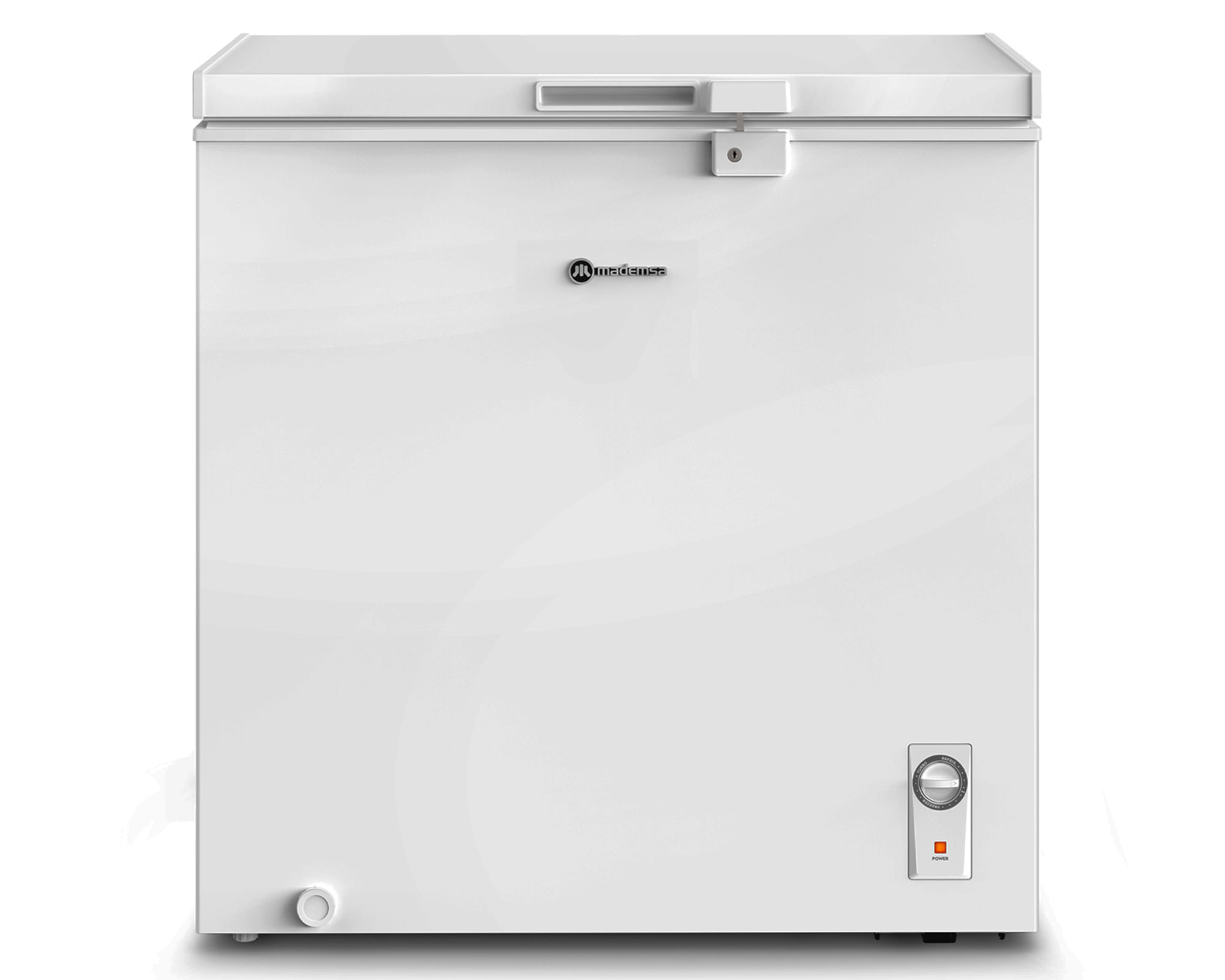 Mademsa Freezer dual horizontal 198 litros M200D blanco