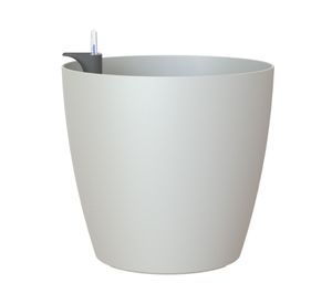 Maceta autorregante 36 cm San Remo gris claro