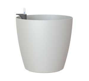 Maceta 30 cm autorregante San Remo gris claro