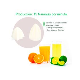 Exprimidor industrial acero inoxidable ESB-N