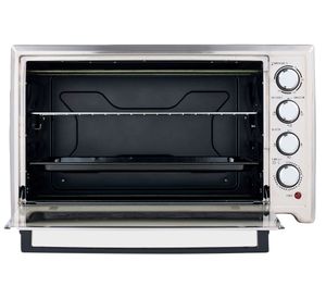 Horno eléctrico Oven Master plateado 60 lt