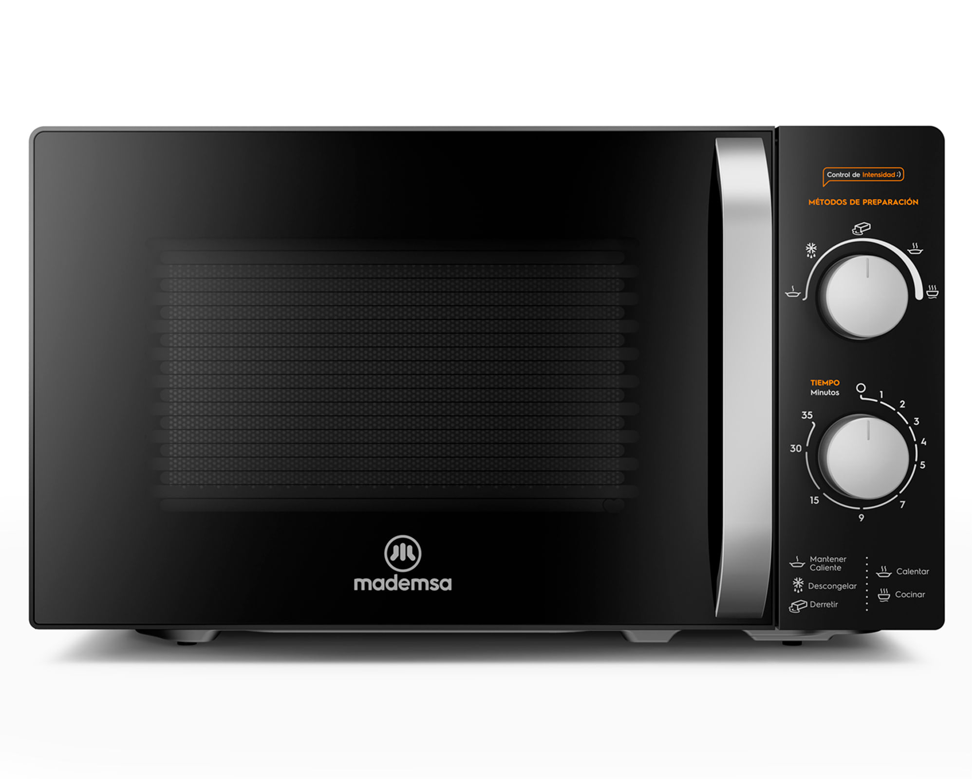 Mademsa Microondas MM20FBM negro 20 lt
