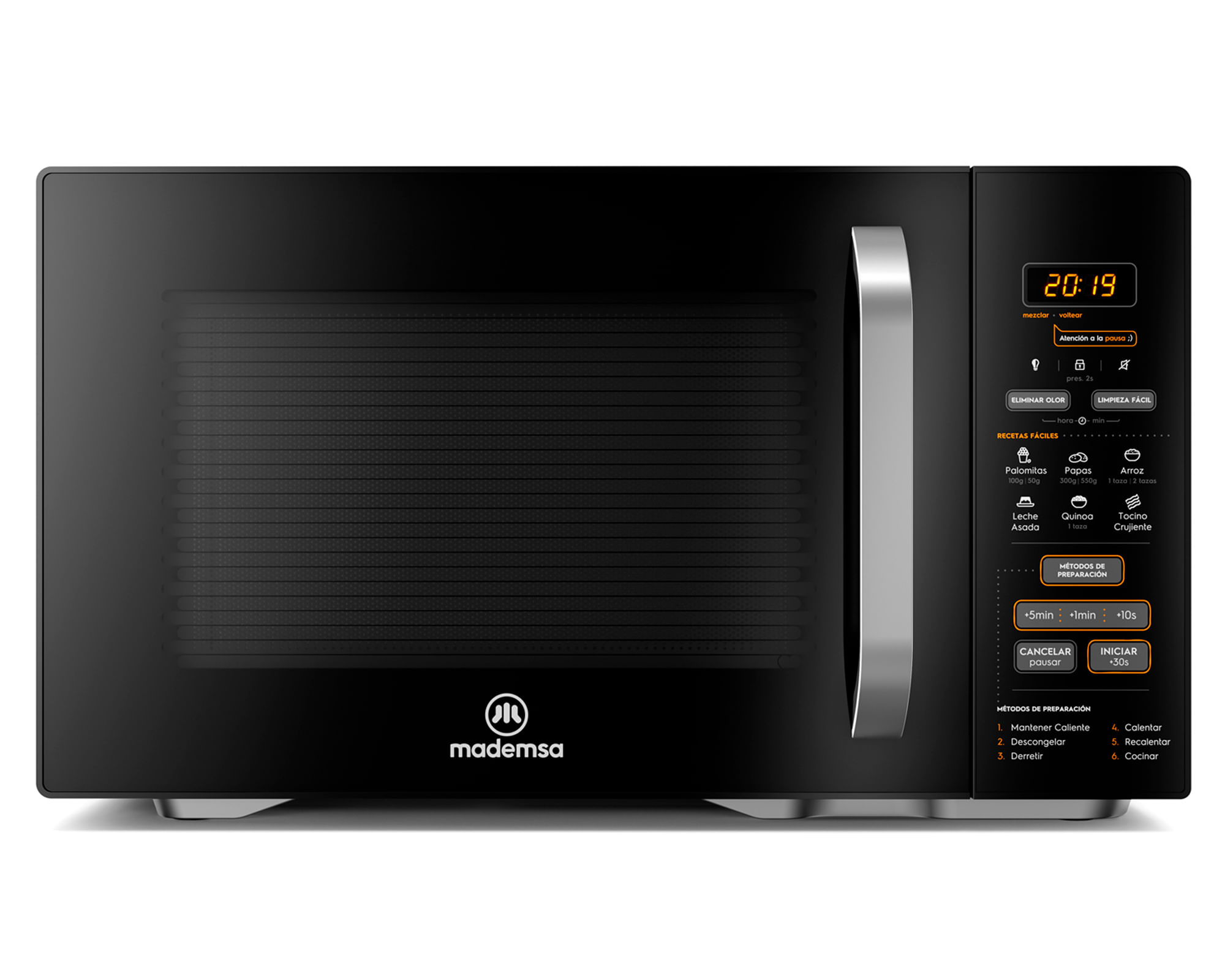 Mademsa Microondas MM31FB negro 31 lt