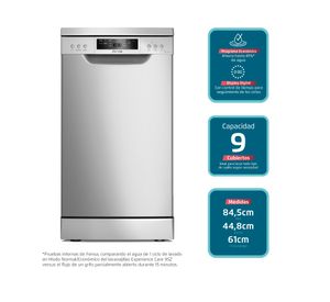 Lavavajillas 9 cubiertos Experience Care 9 SZ Inox