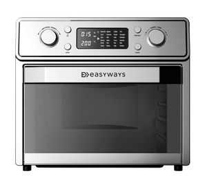 Horno Air Fryer Gourmet Pro plateado 20 lt