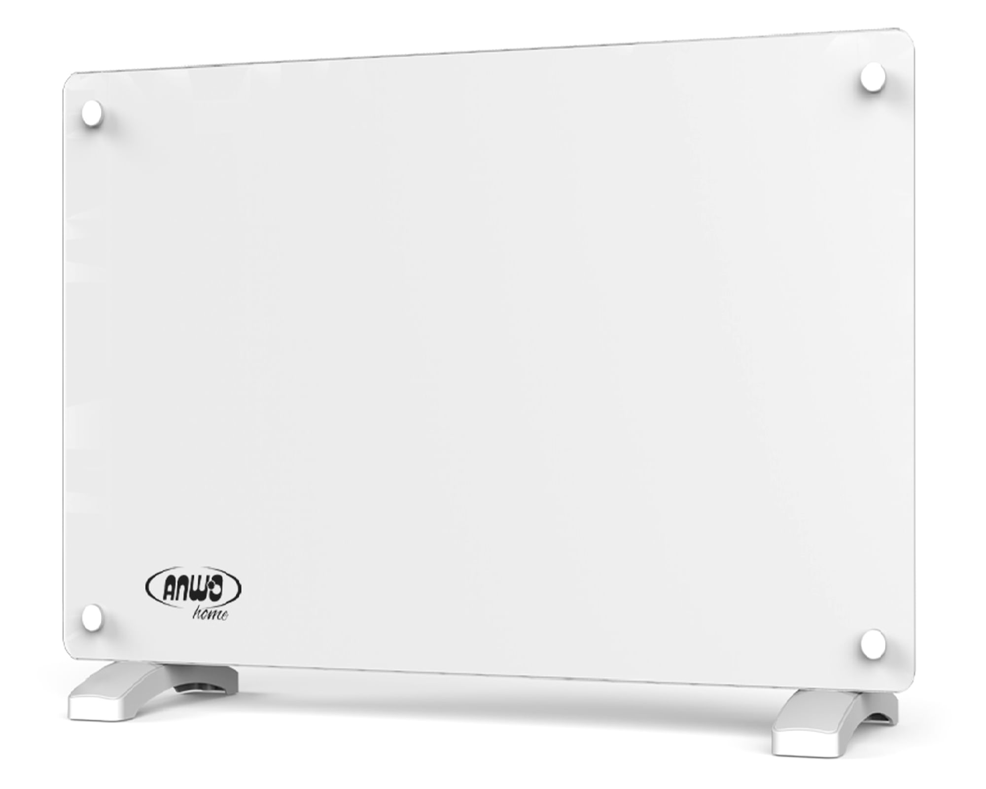 Anwo Panel eléctrico vidrio NDFL.1000V 1000W Wifi blanco/verde