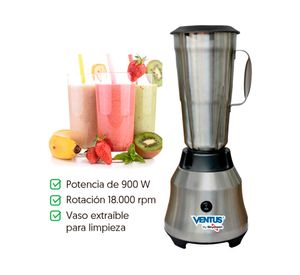 Licuadora industrial 2 litros LI2 plateado