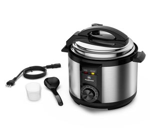 Olla multicocción MPC10 inox/negro 5 lt