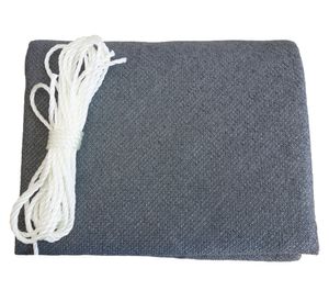 Vela sombreadora triangular 5x5 m gris