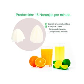 Exprimidor industrial acero inoxidable ESB Super N