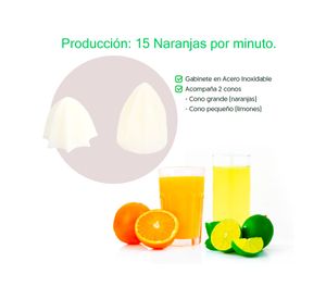 Exprimidor industrial acero inoxidable ESB Super N