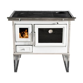 Cocina leña Calbuco L70 blanco