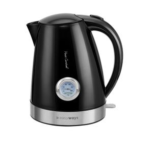 Hervidor 1.7 litros Heat Control negro