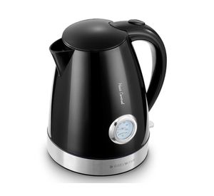 Hervidor 1.7 litros Heat Control negro