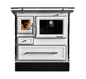Cocina leña Calbuco MZ90 blanco