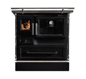 Cocina a leña Calbuco MZ90 negro 50 lt