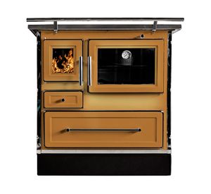 Cocina a leña Calbuco MZ90 difumada 50 lt