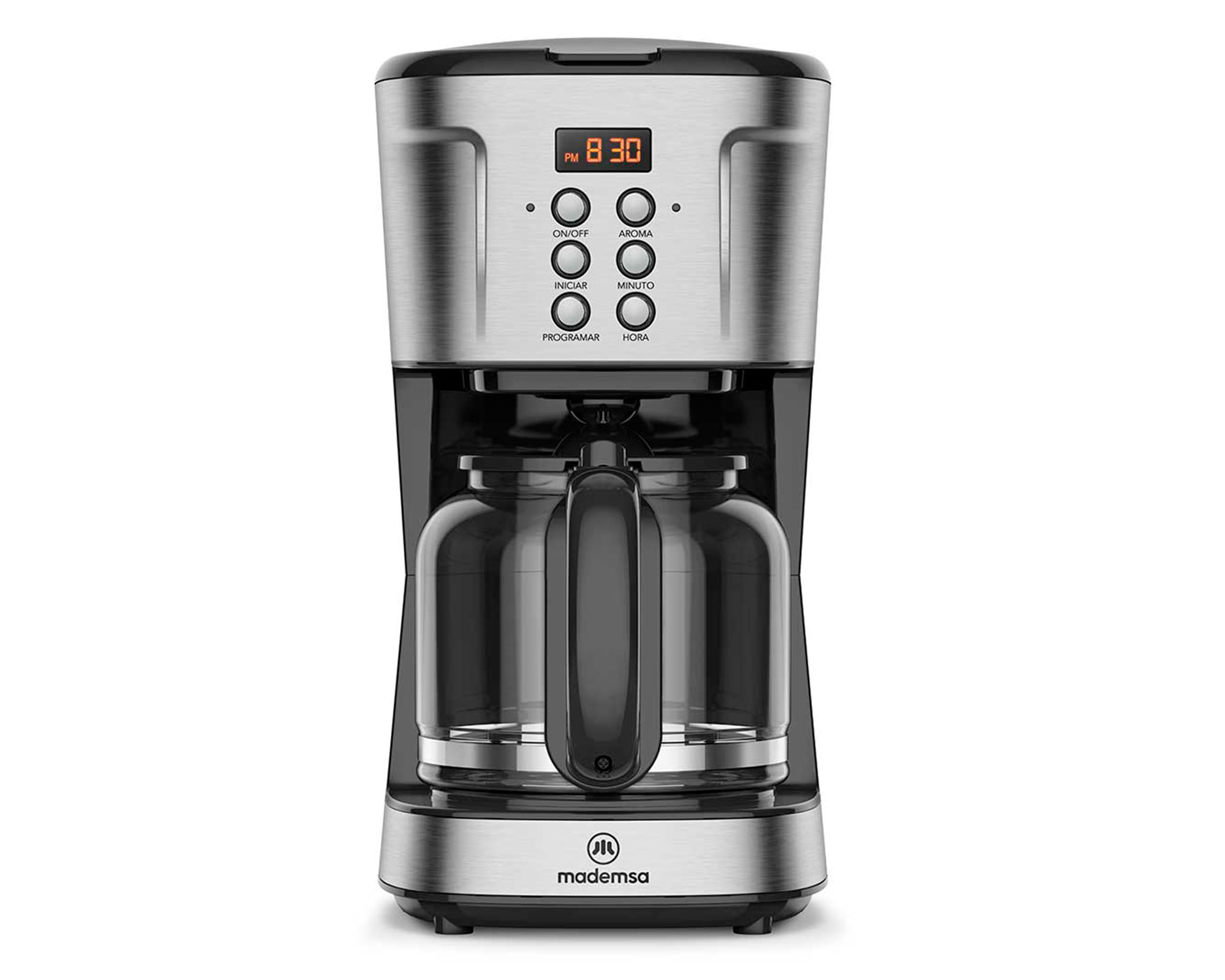 Mademsa Cafetera MCM30 negro 1.5 lt