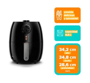 Freidora de aire MAF15 negro 3.2 litros
