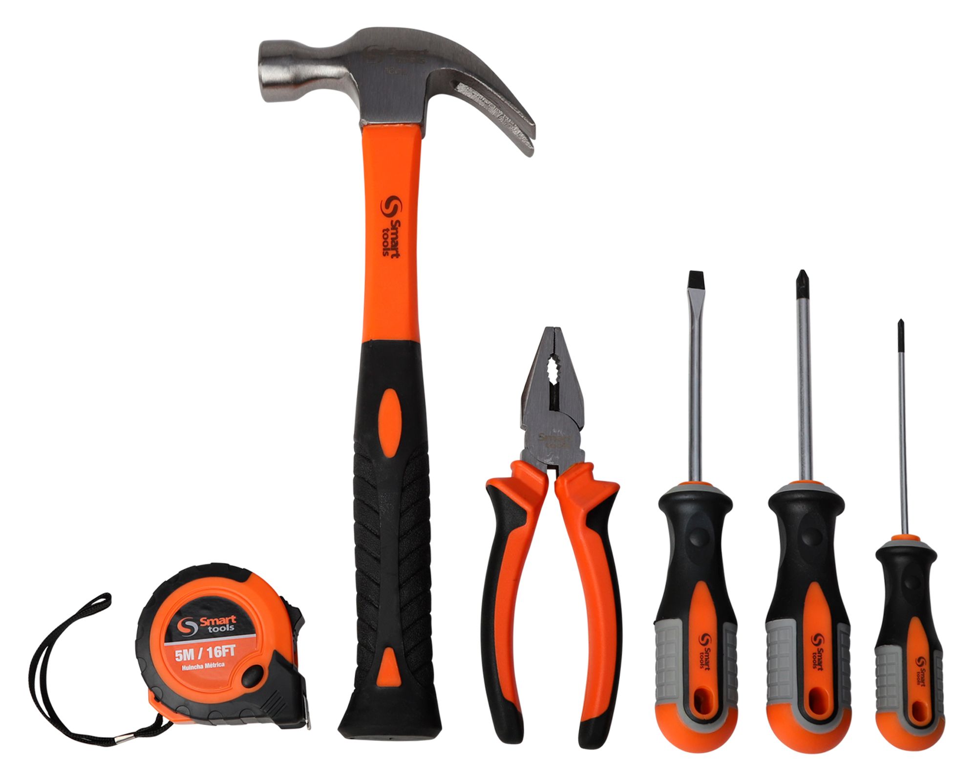 Juego Herramientas con Huincha 6 Piezas Smart