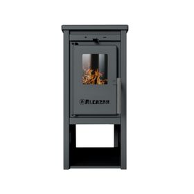 Estufa a leña 5.5 kW Patagonia 350 gris