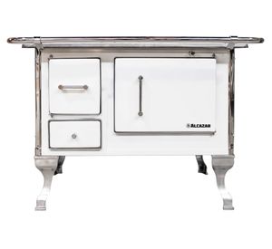 Cocina a leña Llaima 90 blanco