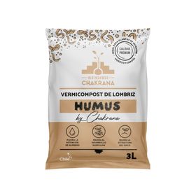 Humus de lombriz 3 litros