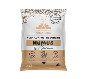 Humus de lombriz 3 litros