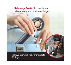 Ventilador personal Thor USB fan black 125 g