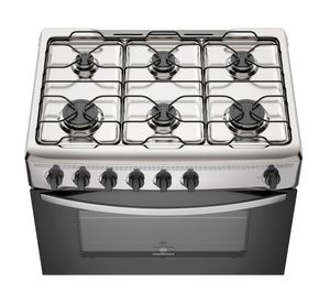 Cocina a gas 6 quemadores M 810 T