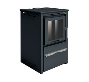 Estufa a leña 9.0 kW Patagonia 480 gris