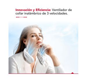 Ventilador de cuello Thor Neck fan white 250 g