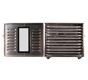 Deshidratador de alimentos 59 litros acero 10 bandejas