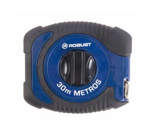 Huincha de medir metálica largo 30.0m Robust
