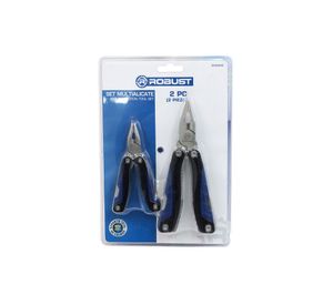 Juego alicates 2 piezas Robust
