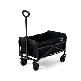 Carro transportador negro 78x47x 65.5 cm