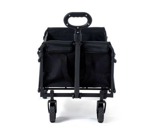 Carro transportador negro 78x47x 65.5 cm