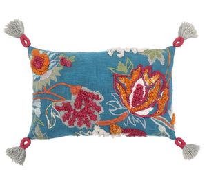 Cojín bordado 30x50 cm C18
