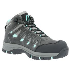 Botín de seguridad mujer Amanda CT gris/turquesa