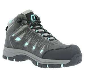 Botín de seguridad mujer Amanda CT gris/turquesa
