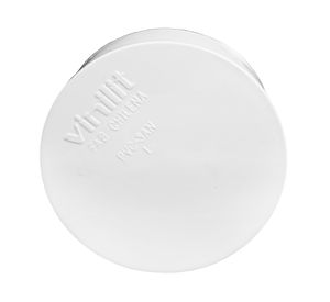 Tapa tubo Sanitario blanco 49 mm
