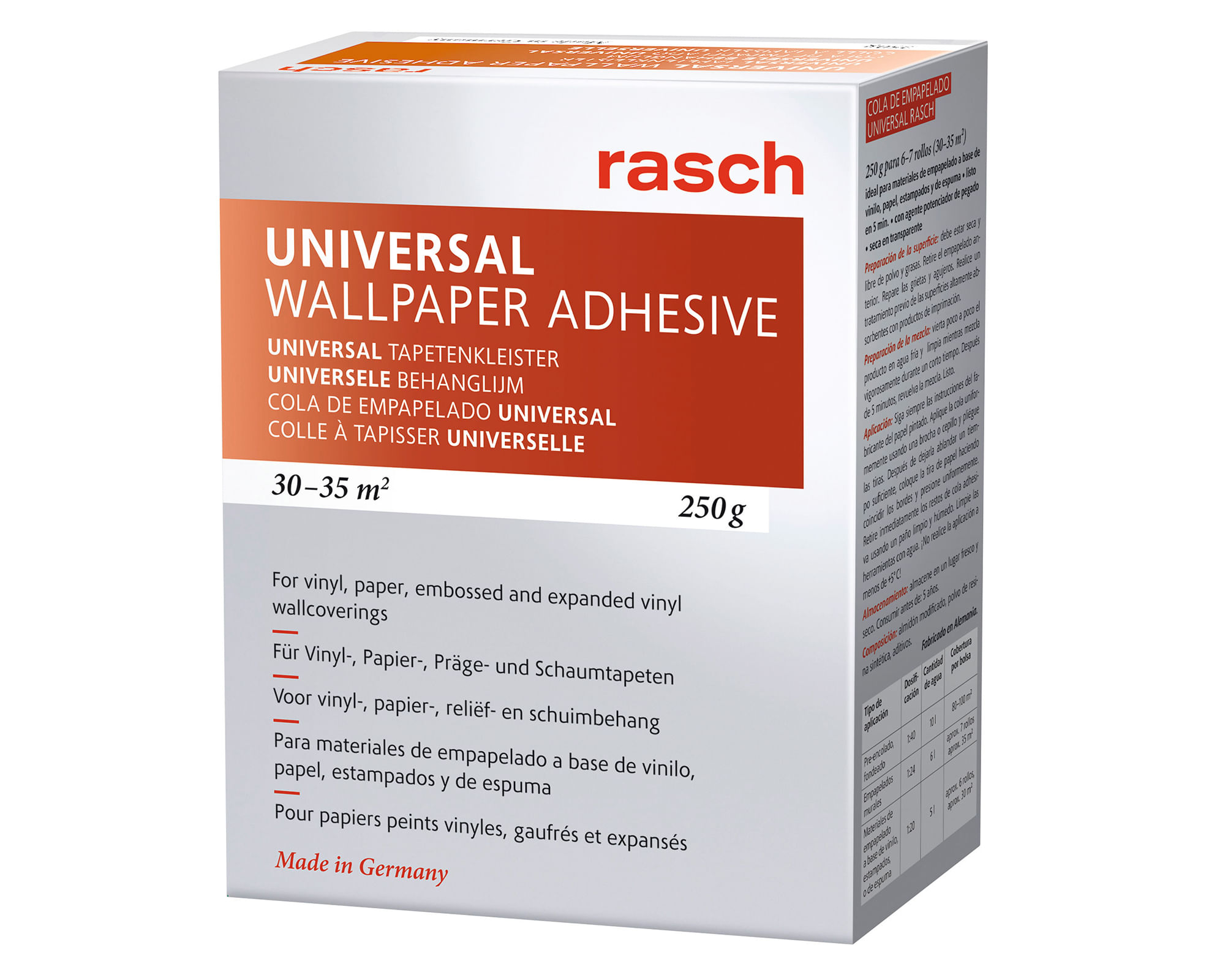 Adhesivo papel mural Universal 250 g