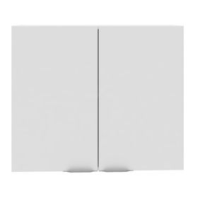 Mueble cocina mural 80 cm 2 puertas Milano blanco