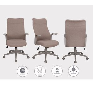 Silla ejecutiva Fabric beige