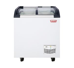Congelador dual SD-220Q tapa vidrio curvo blanco 163 lt