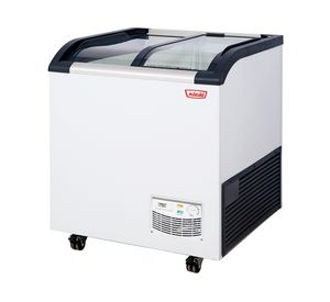 Congelador dual SD-220Q tapa vidrio curvo blanco 163 lt